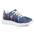 thumbnail image 2 of Pzuqiu Cute Cartoon Dinosaur Print Kids Walking Shoes Breathable Air Mesh Shoes Casual Sneakers Lightweight Child Shoes Size 3, 2 of 7