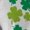 White, variant on Shamrock Heart Lucky Clover St. Patricks Day Design Men's T-shirt