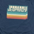 thumbnail image 2 of Popfunk Jeopardy Vintage Jeopardy Unisex Adult Heather T Shirt, Navy Heather, 2X-Large, 2 of 4