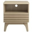 thumbnail image 6 of Modway Render Modern Particleboard Wood Nightstand - Oak Finish, 6 of 8