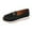 Black, variant on Rokment Womens Memory Foam Slip on Penny Loafers Classic Trendy Casual Leather Walking Shoes Spring Fall Comfortable Non Slip Work Dressy Oxfords Black Size 6
