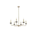 thumbnail image 5 of Cohen 36 inch pendant in black and brass, 5 of 9