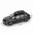 thumbnail image 3 of 1/32 RS6 Toy Car Model with Sound Light Doors Opened Alloy Diecast Model Vehicle Collection Toy for Boy Adult Festival Gift 111, 3 of 7