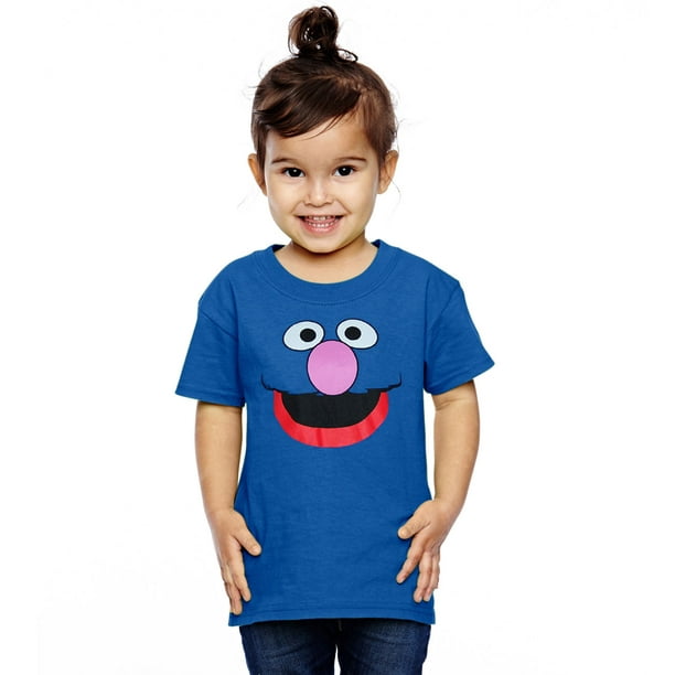 Sesame Street Grover Face Infant T Shirt Walmart Com