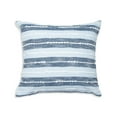 thumbnail image 2 of Elsie & Zoey Romy 18X18" Handwoven Striped Indoor/Outdoor Throw Pillow for Women, 2 of 4