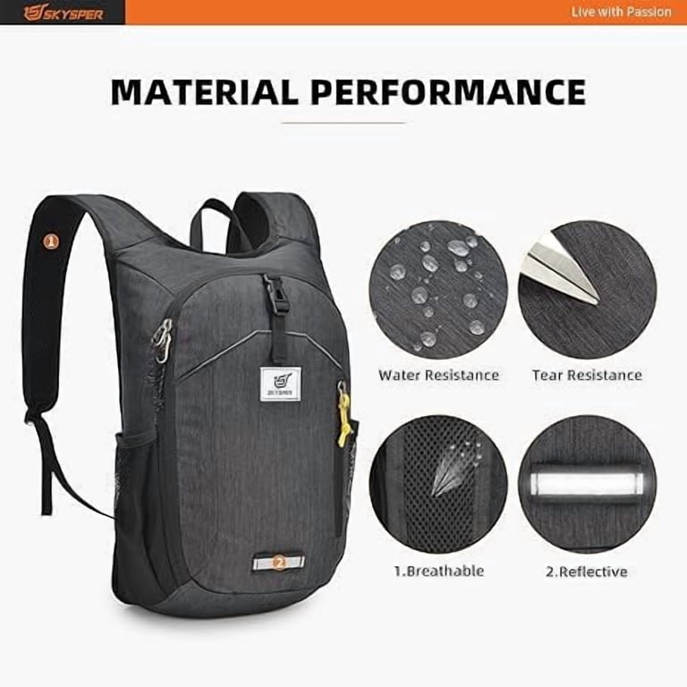 Small Backpack For Men SKYSPER 10L Lightweight Hiking Backpack - Packable  Daypack For Travel & Outdoor Activities Day Packs Hiking