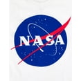 thumbnail image 6 of NASA Little Girls' 3-Pack Short Sleeve T-Shirts Pink Tie Dye White, 6 of 7