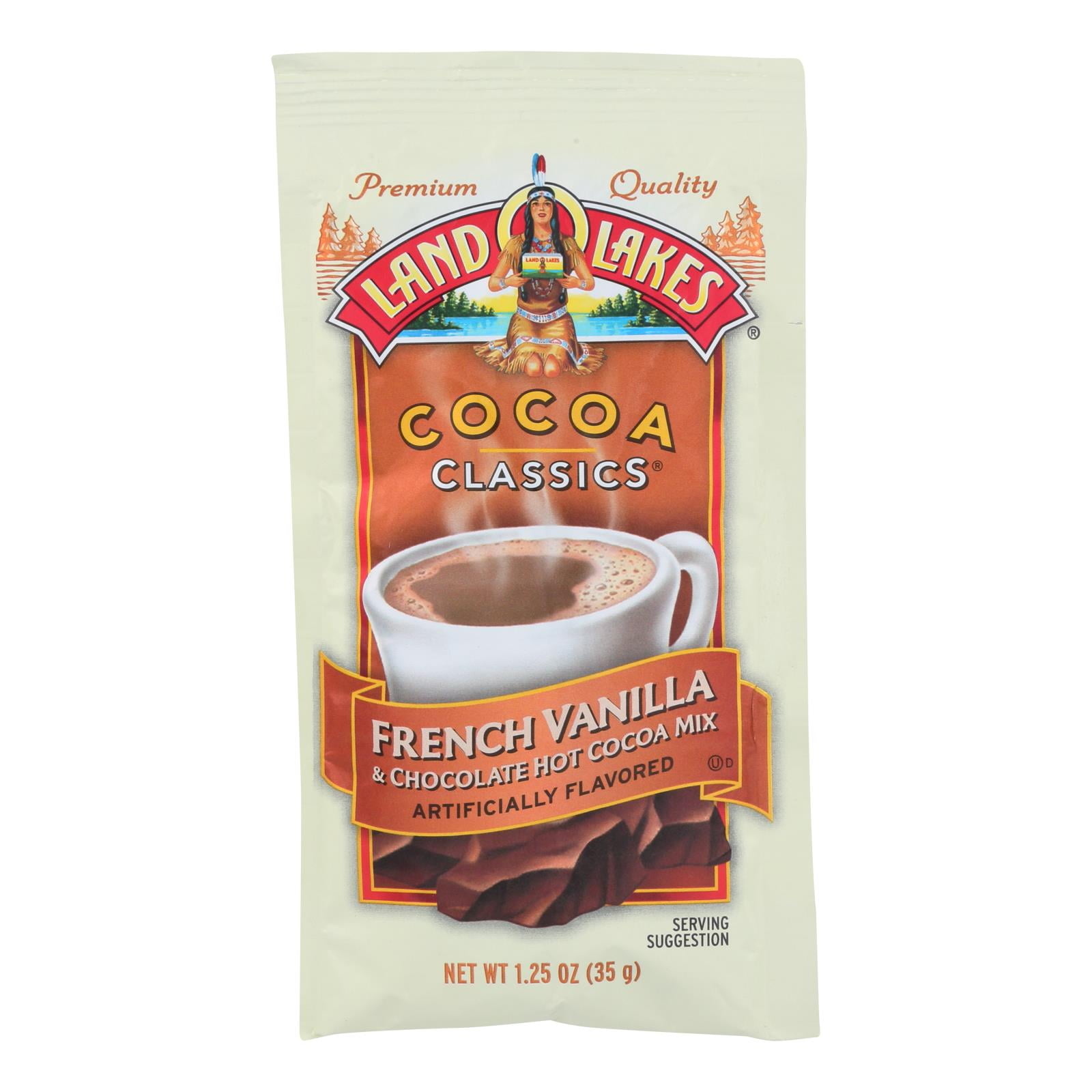 Land O Lakes Cocoa Classic Mix French Vanilla And Chocolate, 1.25 Oz