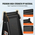 thumbnail image 4 of VEVOR Ladder Levler,380lbs Load PP Ladder Leveling Tool,Pitch Hopper, Stair Ladder Stabilizer with Storage,Easy to Use Stable Platform for All Surfaces,Extension Ladder Accessory for Uneven Ground, 4 of 9