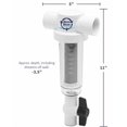 thumbnail image 4 of Irrigation Sprinkler Well and Whole House Sand Sediment Separator Water Filter 1 Inch Slip Fit Inlet Outlet, 4 of 4