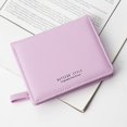 thumbnail image 1 of Cartera corta para mujer, estilo coreano, estilo fresco, bolso de estudiante de dos pliegues, monedero sencillo con hebilla para múltiples tarjetas, 1 of 6