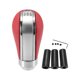 thumbnail image 1 of Unique Bargains Car Truck Perilla de Cambio de Marchas de 5 velocidades Universal 9 cm 3.54 "Transmisión Manual Aleación de Aluminio Rojo, 1 of 1
