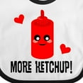 thumbnail image 4 of Inktastic Ketchup Lover Funny Boys or Girls Baby Bib, 4 of 4