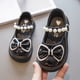 thumbnail image 4 of Zapatos de cuero negro para niñas Zapatos de cuero blanco Zapatos de princesa de alto rendimiento Zapatos de bebé súper suaves para primavera y otoño, 4 of 6