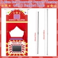 thumbnail image 2 of Disco de teatro de marionetas Doorway, plegable, 78 x 170 cm, rojo y amarillo, 2 of 7