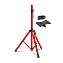 5 Core Speaker Stand Adjustable 31 to 54" PA DJ Tripod Stands Heavy Duty w 35mm Insert 132 Lbs