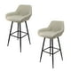 thumbnail image 1 of Set de 2 Bancos Altos Mundo In Bar-Barra Beige, 1 of 11