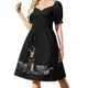 thumbnail image 1 of Vestido de verano de manga corta Les Bibelettes, vestido de noche para mujer, vestido de playa para mujer, 1 of 8