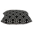 thumbnail image 3 of Parkland Collection Aria Transitional Black Pillow Cover With Down Insert, 3 of 10