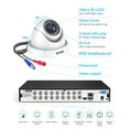 thumbnail image 3 of ZOSI 16 Channel Security Camera System 1080p, 1080P H.265+ Wired DVR with 4TB HDD, 12pcs 1080p CCTV Surveillance Camera Outdoor Indoor, 80ft Night Vision, 90° View Angle, 3 of 9