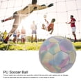 thumbnail image 3 of Balón de fútbol reflectante que brilla intensamente balón de fútbol PU para juegos nocturnos ANGGREK Otros, 3 of 8