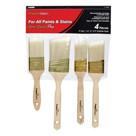 Linzer A 11404 S 4 pack All Paints & Stains Brushes Brushes