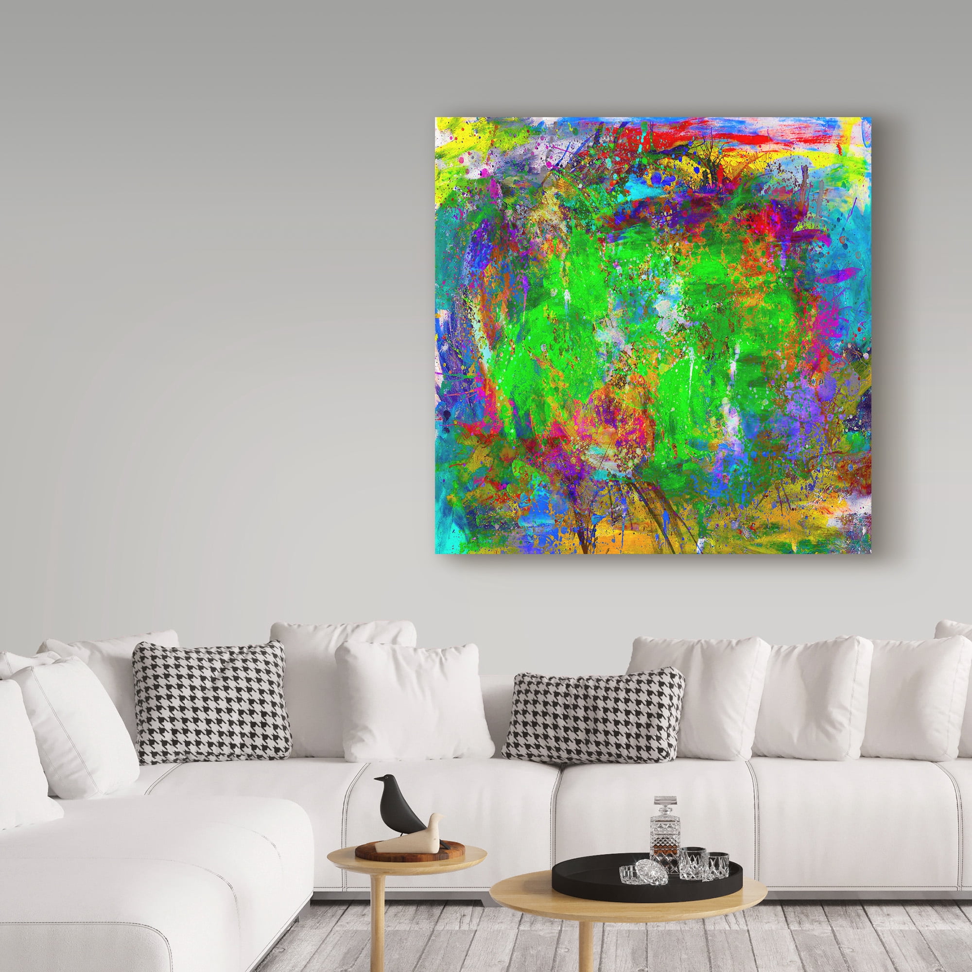 Trademark Fine Art 'Color Explosion Oc' Canvas Art by Ata Alishahi