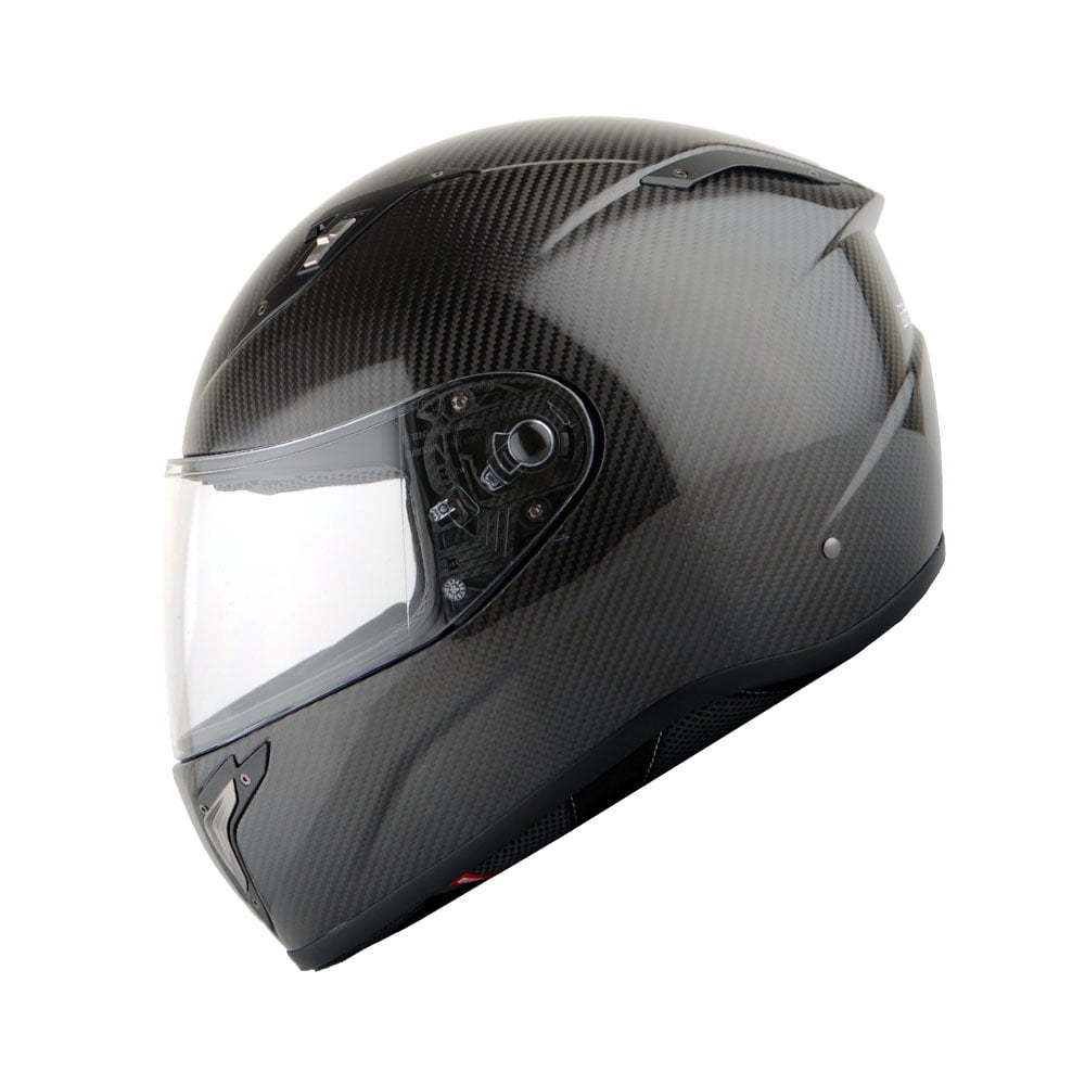 Martian Genuine Real Carbon Fiber Motorcycle Full Face Helmet HB-BFF-L5 ...