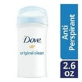 thumbnail image 2 of Dove Antiperspirant Deodorant Original Clean Invisible Solid, 2.6 oz, 4 Pack, 2 of 2