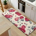 thumbnail image 5 of Pioneer Flower Floral Print Pattern Kitchen Rug Mat,Kitchen Runner Rugs Non Skid Washable,Decorative Kitchen Floor Mats for Kitchen,Sink,Laundry,17"x47.2", 5 of 7