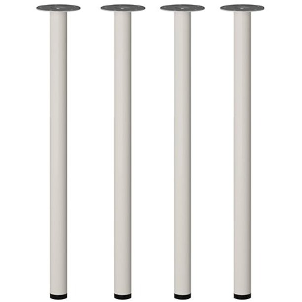 Ikea Adils Table Leg Set Of 4 Steel Beige Walmart Com Walmart Com