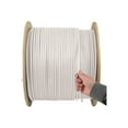 thumbnail image 5 of Tripp Lite Cat5e 350 MHz Solid Core Plenum-Rated Ethernet Cable, White, 1000 ft, 5 of 5