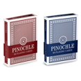 thumbnail image 2 of Brybelly One Blue Deck and One Red Deck of Pinochle Playing Cards, 2 of 5