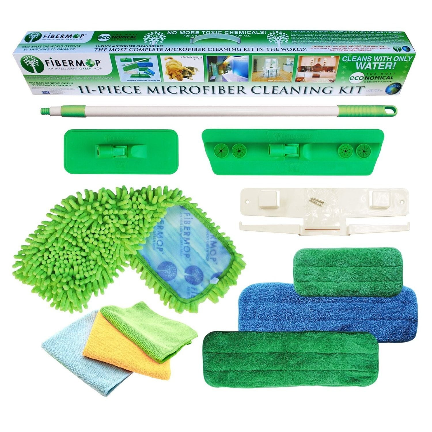 11Piece Microfiber Cleaning Kit