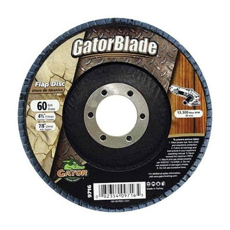 Gator Blade Type 29 Angle Grinder Flap Disc (Best 4 1 2 Angle Grinder 2019)