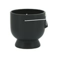 thumbnail image 3 of Sagebrook Home 6"h Face with glasses Planter, Black, 3 of 4