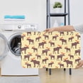 thumbnail image 7 of Bathroom Rugs Sets 3 Piece - vintage moose elk yellow cool Absorbent Non Slip Bath Mats, U-Shape Toilet Lid Cover, Contour Mat, Soft Washable Shower Mats Bath Rug Mat for Bathroom Tub Toilet, 7 of 7
