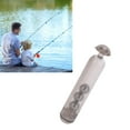 thumbnail image 4 of Fishing Rattle, Fishing Weights PVC Plastic  For Fishing Accessories Transparent White,Transparent Black,Red, 4 of 8