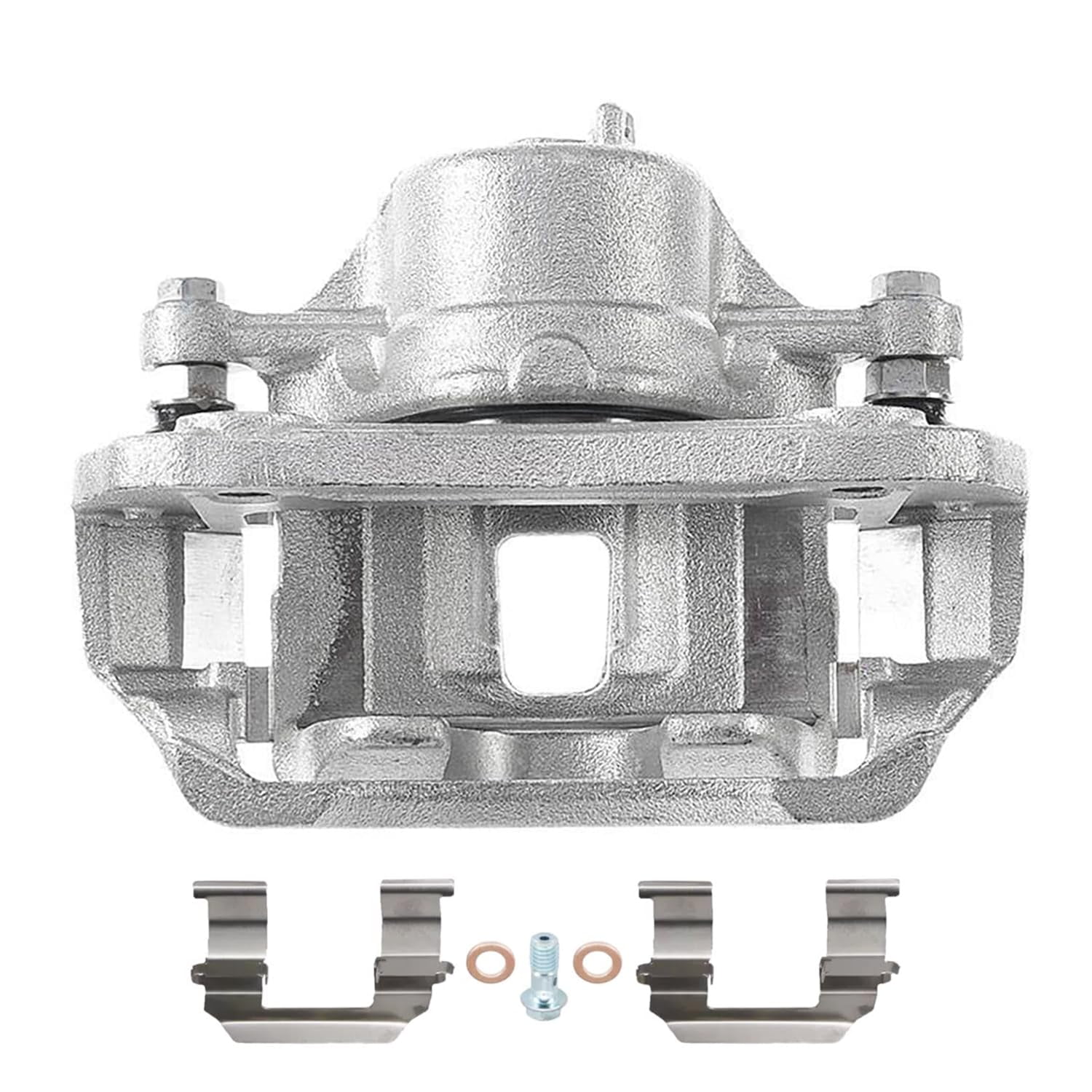 Detroit Axle - Front Brake Calipers for 07-10 Hyundai Elantra Kia Magentis, 06-10 Sonata Optima Disc Brake Calipers with Brackets Assembly 2006 2007 2008 2009 2010