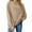 Beige, variant on CQONEPT Women Oversized V Neck Sweatshirts Casual Fleece Long Sleeve Pullover Fall Loose Fit Sweater Tops Beige XL