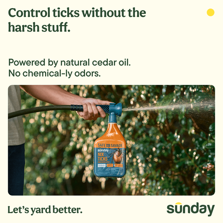 Sunday Nix Ticks Plant-Based Insect Control Spray, 32 oz photo 2