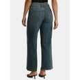 thumbnail image 3 of Madden NYC Women's Tie Belt Jeans, 32" Inseam, Sizes 00-18, 3 of 5