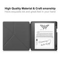 thumbnail image 3 of Smart Case for Kindle Scribe 10.2 inch,Multi-Folding PU Leather Stand Cover with Magnetic Closure, Shockproof Full Protection Shell, Auto Wake/Sleep Functionality, 3 of 6