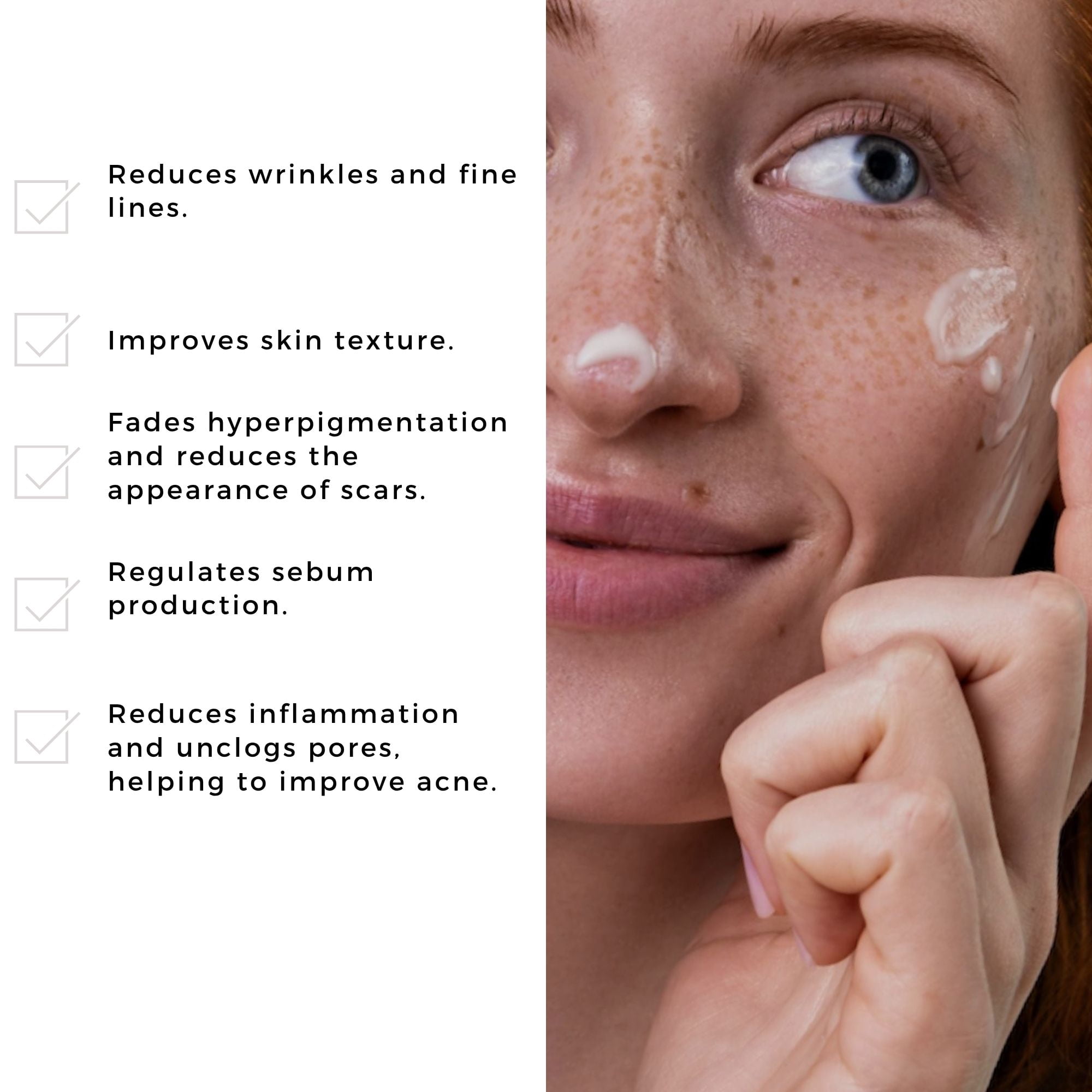 Synergy Therm Sebum Regulating Serum with Niacinamide, Retinol and Hyaluronic Acid, 0.85 fl oz