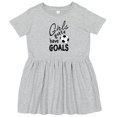 thumbnail image 3 of Inktastic Girls Gotta Have Goals Soccer Girls Toddler Dress, 3 of 5