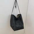 thumbnail image 4 of Mujer All-Match Tote Handbag Oxford Cloth Simple Daily Bags con bolso (negro), 4 of 9