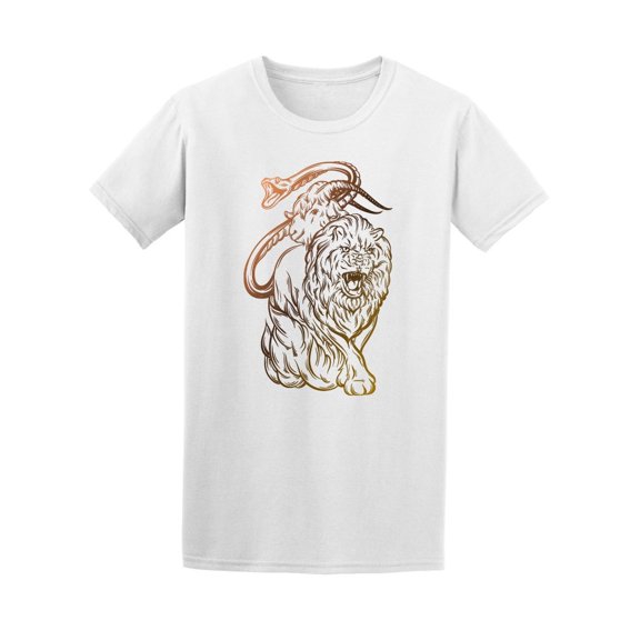 Chimera Mythological Creature Tee Men's -Image by Shutterstock