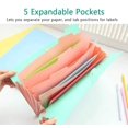 thumbnail image 2 of 4 Packs Expanding File Folder, A4 Letter Size Accordion Folder Paper Organizer for School Home Office, 2 of 5