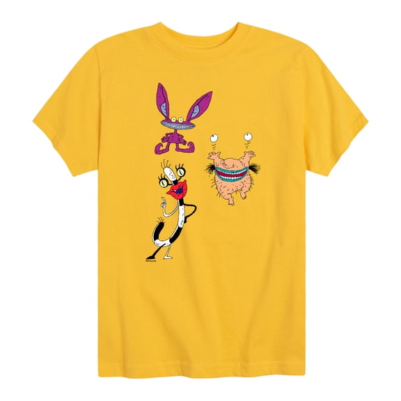 AAAAHH!! Real Monsters - Monsters Close Up - Toddler And Youth Short Sleeve Graphic T-Shirt