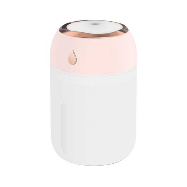 Cool Mist Humidifier for Bedroom and Office, 330 mL USB Powered Portable Mini Humidifier with Quiet Operation and Easy Clean Design